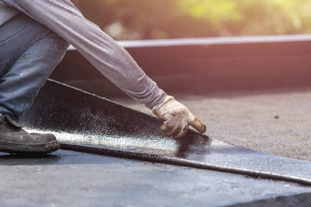 Professional Crawl Space Encapsulation technician working in Oberlin, OH